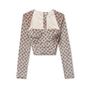 Rokh corset bustier top new